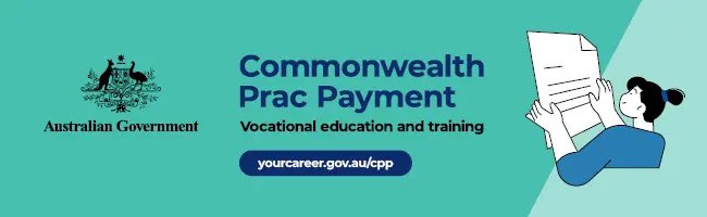 Commonwealth Prac Payment (VET) Banner